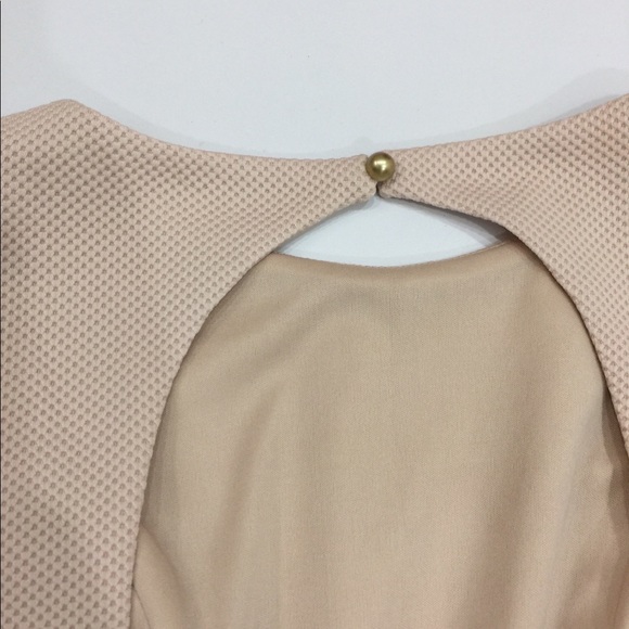Lulus Beige Backless Skater Dress - Picture 8 of 8